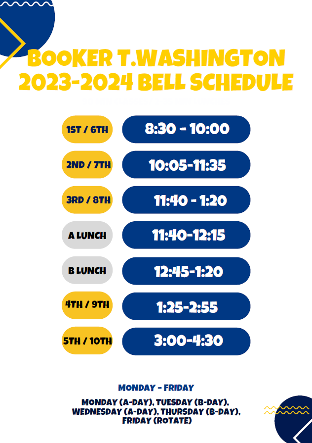2022-2023 Bell Schedule